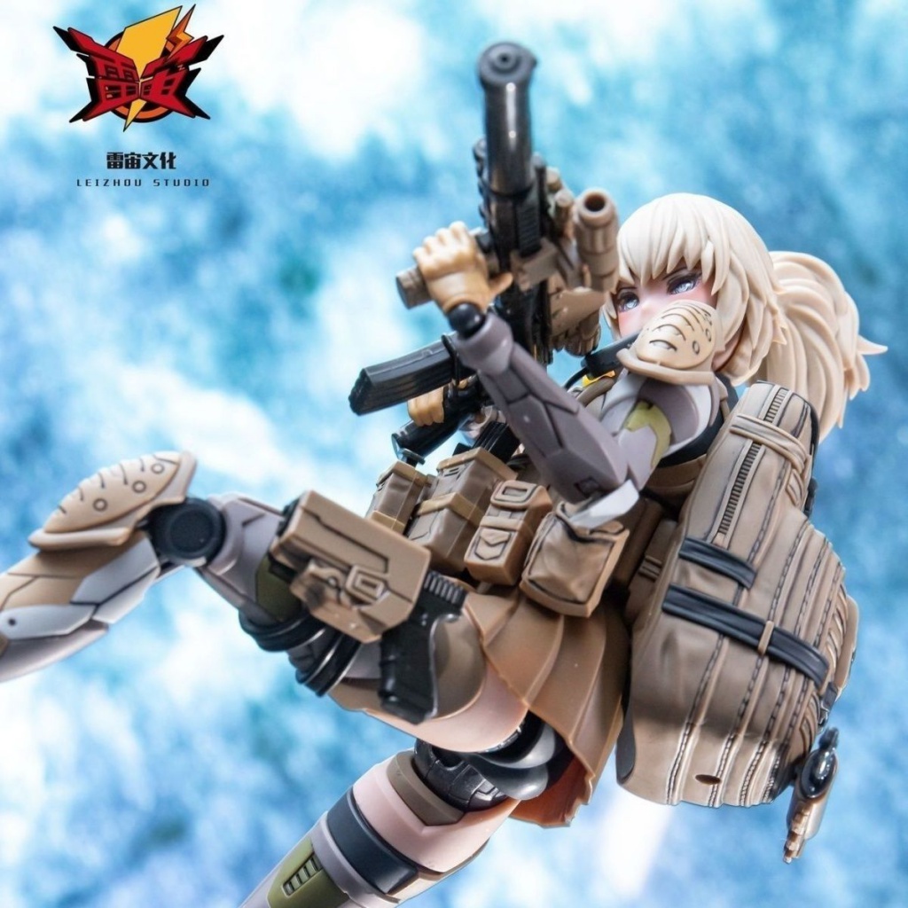 Hàng Mới Về Mới Mô Hình Lắp Ráp Nhân Vật Shengya War Princess Shitapell Machine