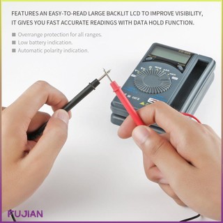 1.5V Power Supply Auto Range Tester Lcd Display Tool Mini Ac/Dc Digital Multimeter Voltmeter [B/6]