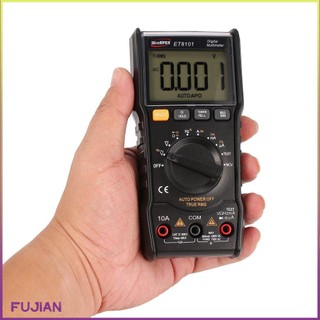Et8101 Digital Multimeter 5999 Counts True Rms Ac/Dc Volt Amp Ohm Capacitance Frequency Ncv Diode Continuity Tester [B/6]