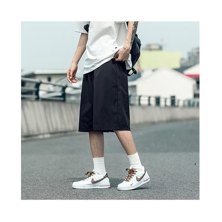 Quần Short Dáng Suông Rộng Phong Cách Thời Trang Mùa Hè Dành Cho Nam Giới