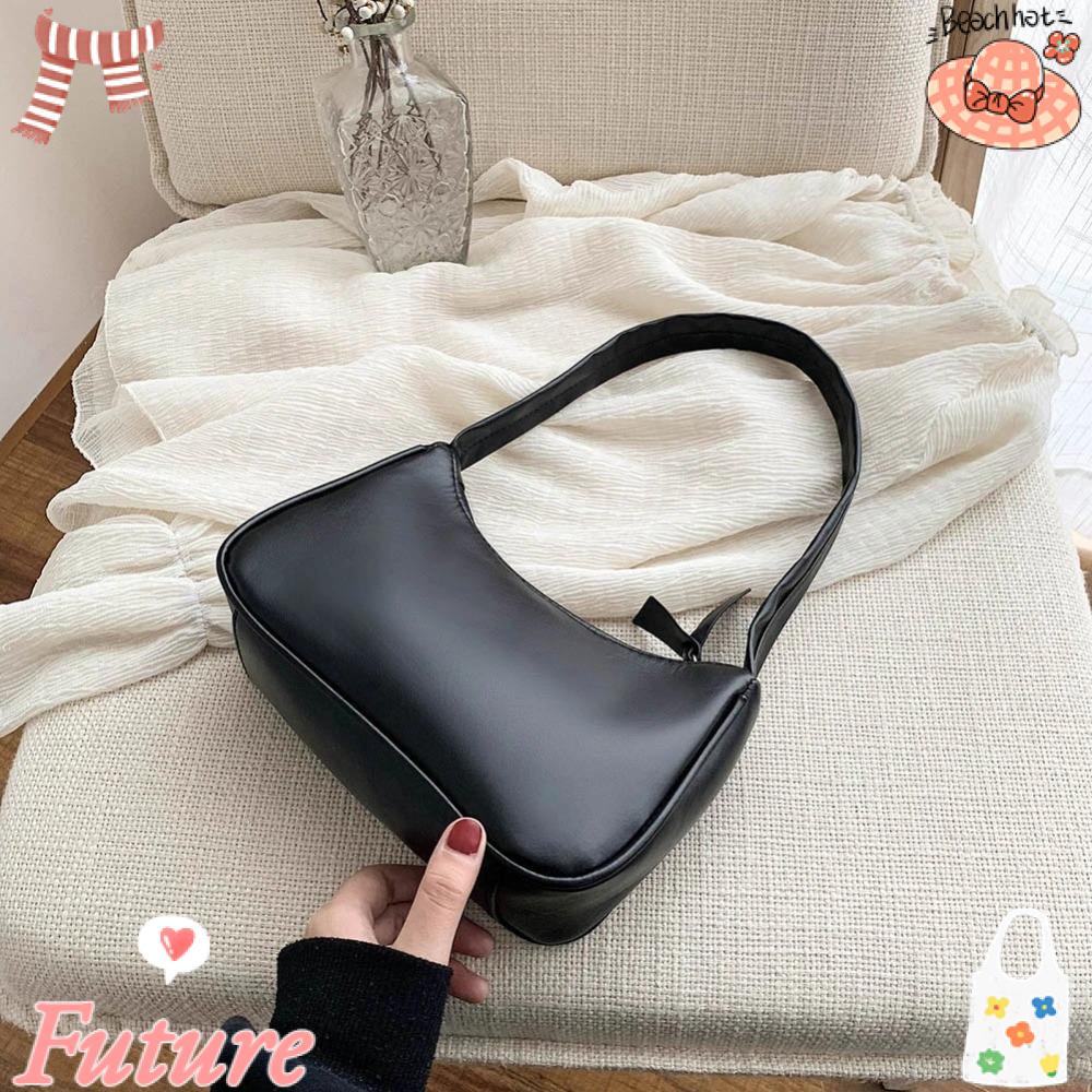 Túi Đeo Vai Da PU Mềm Phong Cách Retro 2023