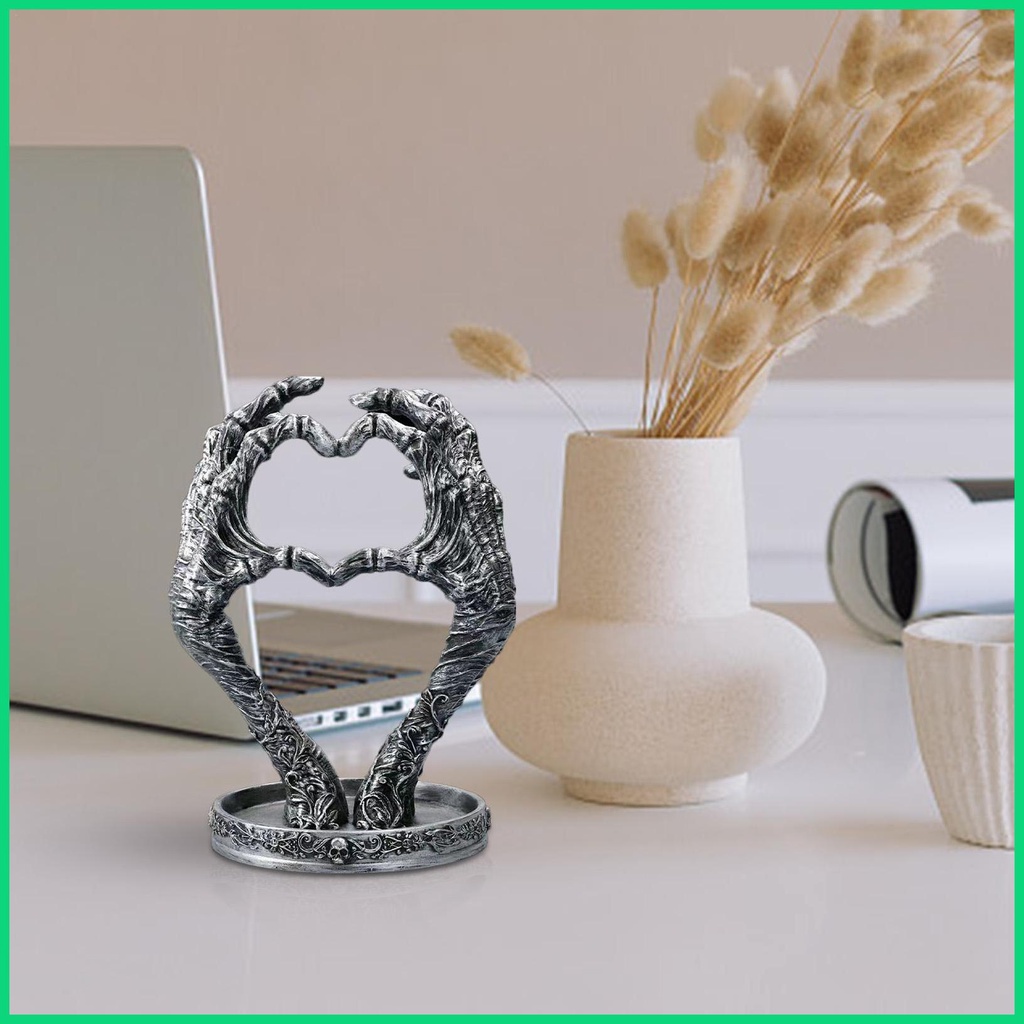 Giá Đỡ Trang Sức Hình Bàn Tay Tạo Hình Trái Tim Đáng Sợ Trang Trí Phòng Ngủ