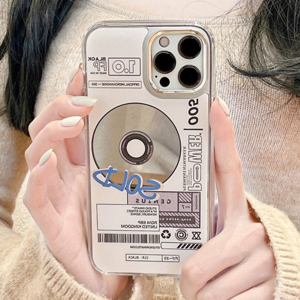 Ốp Điện Thoại TPU Mềm Mặt Gương Chống Sốc Chống Bụi Cho IPhone 11 14 13 12 Pro Max