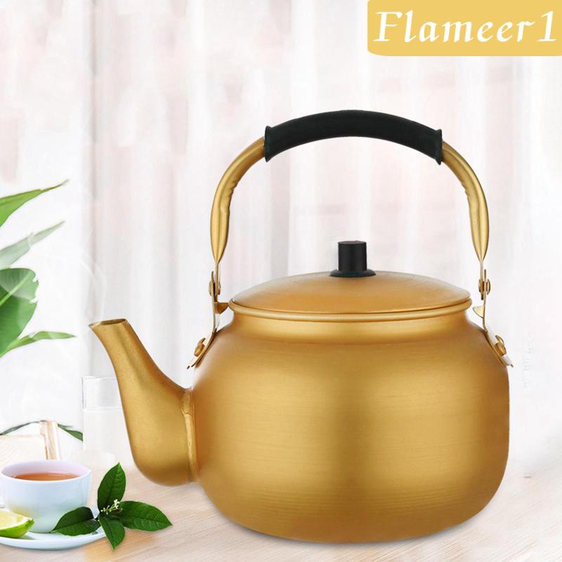 1 Ấm Đun Nước Bằng Nhôm Tiện Dụng Mang Theo Du Lịch Cắm Trại