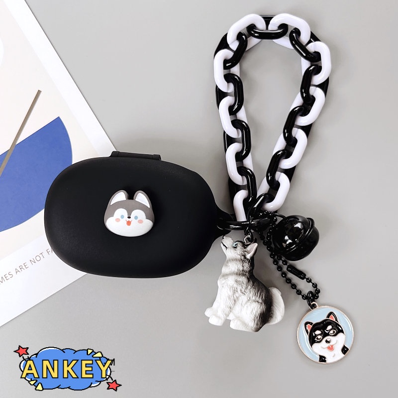 For Baseus WM03 WM02+ / WM02 / WM01 Plus Case Protective Cute Cartoon Cover Bluetooth Earphone Shell Accessories TWS Headphone Portable