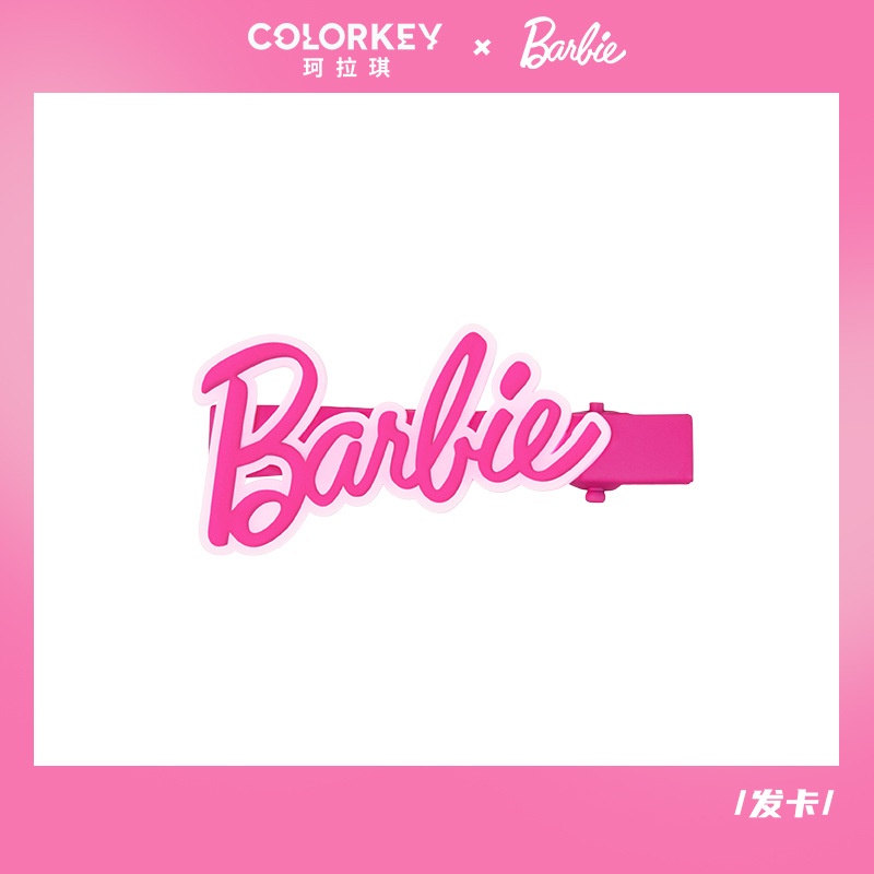Colorkey X Kẹp Tóc Búp Bê Barbie Kelaqi Có Gương Cầm Tay Hình Cá Mập Nhỏ Cho Học Sinh