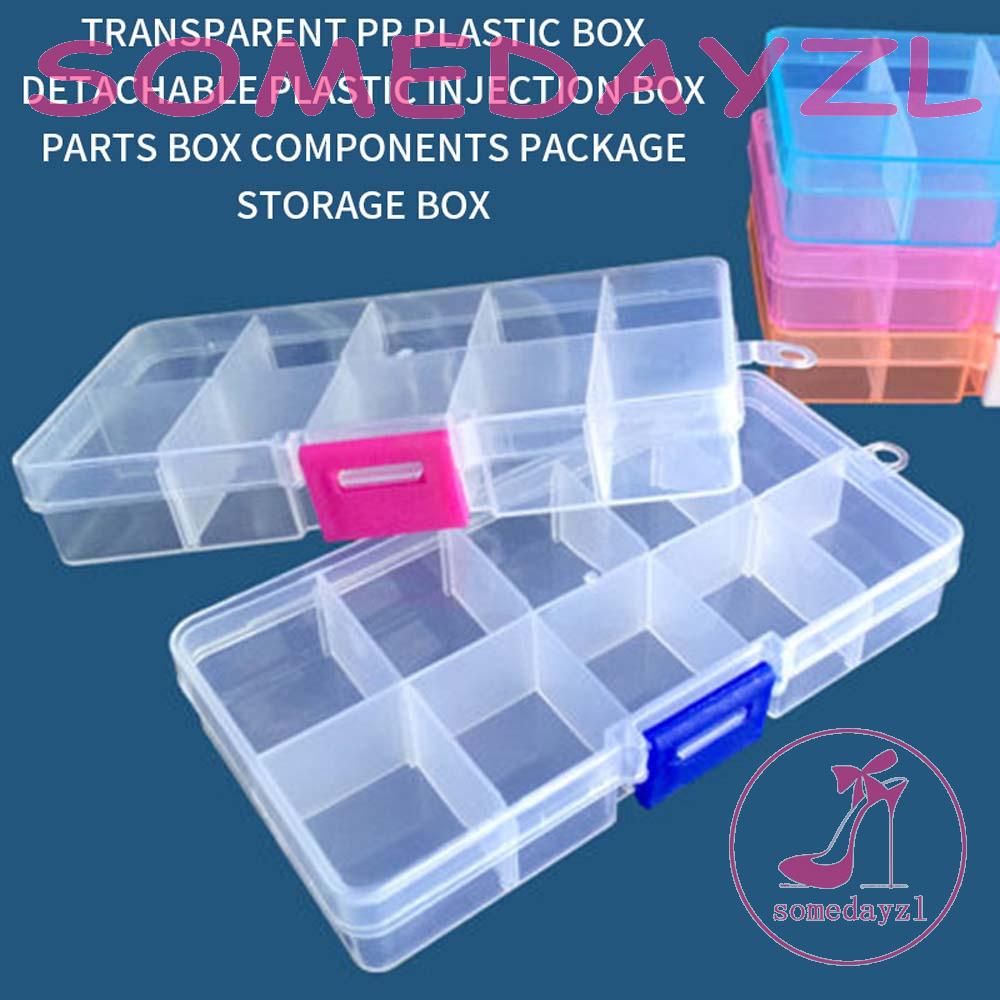 Bộ 5 Hộp Đựng Trang Sức Chia Ngăn Bằng Nhựa Tiện Dụng