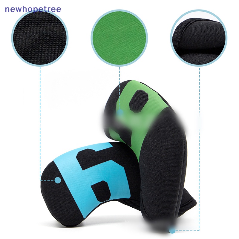 Set 10 Vỏ Bọc Gậy Đánh golf 4-9Psax