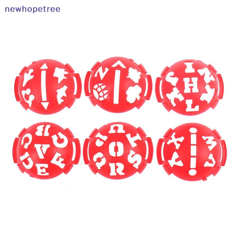 Khuôn Vẽ Đánh Dấu Vị Trí Bóng Golf 6 Trong 1 Tiện Lợi