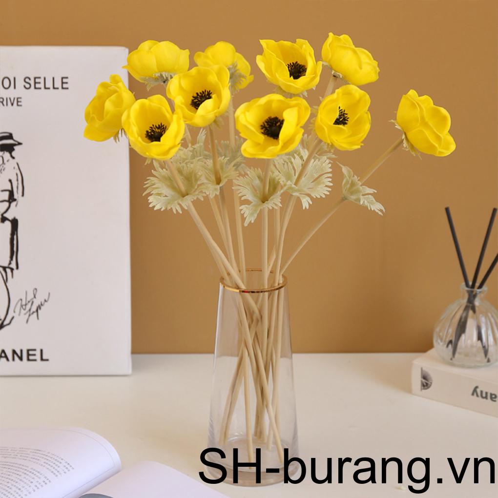 5 Cành Hoa Hồng Nhân Tạo Trang Trí Tiệc Cưới