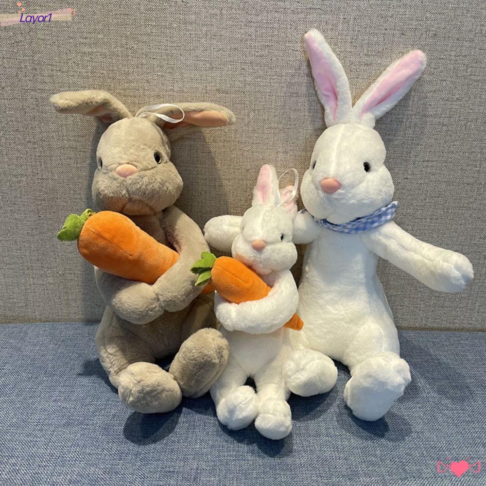 Búp Bê LAYOR1 Ngồi Cà Rốt Ôm Củ Cà Rốt Dễ Thương Trang Trí Tiệc Cho Bé