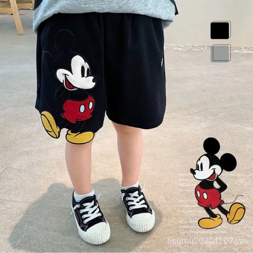 Quần Short Họa Tiết Hoạt Hình Ba Chiều Hợp Thời Trang Cho Bé Trai