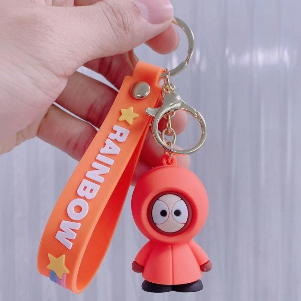 Móc Khóa Hình Hoạt Hình Bằng Hợp Kim PVC Trang Trí Ba Lô