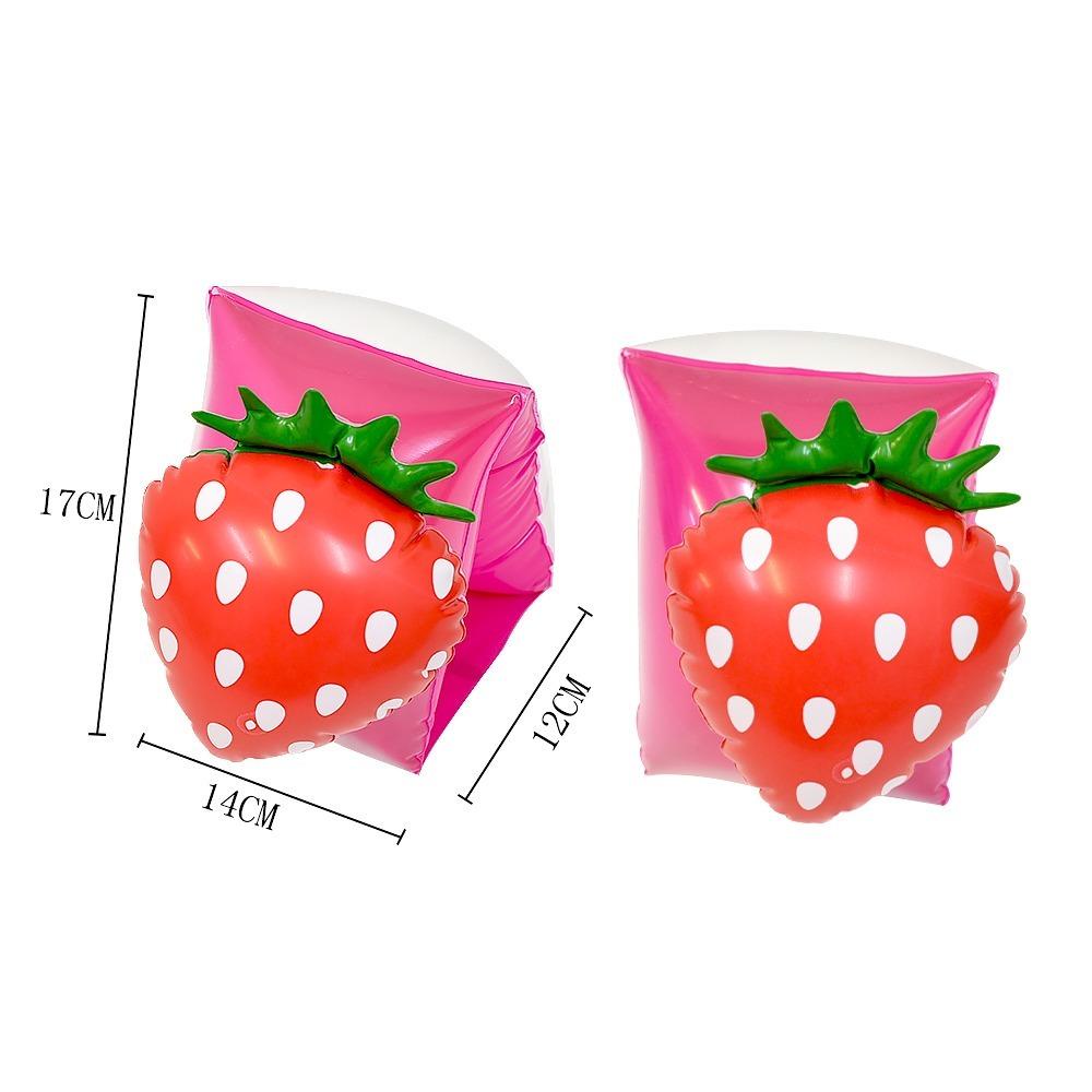 Phao Bơi Bơm Hơi Đeo Cánh Tay An Toàn Di Động Hình Tròn Dễ Thương Cho Các Bữa Tiệc