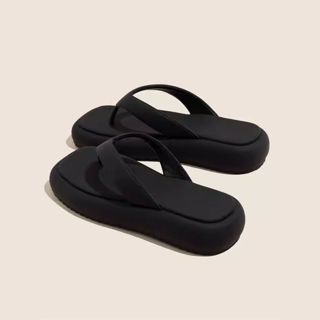 Duoya Tóc Thẳng ~ [Hàng Có Sẵn] Giày Lười Da Mềm Đế Dày Chống Trượt Dễ Phối Đồ Thời Trang Mùa Hè Cho Nữ