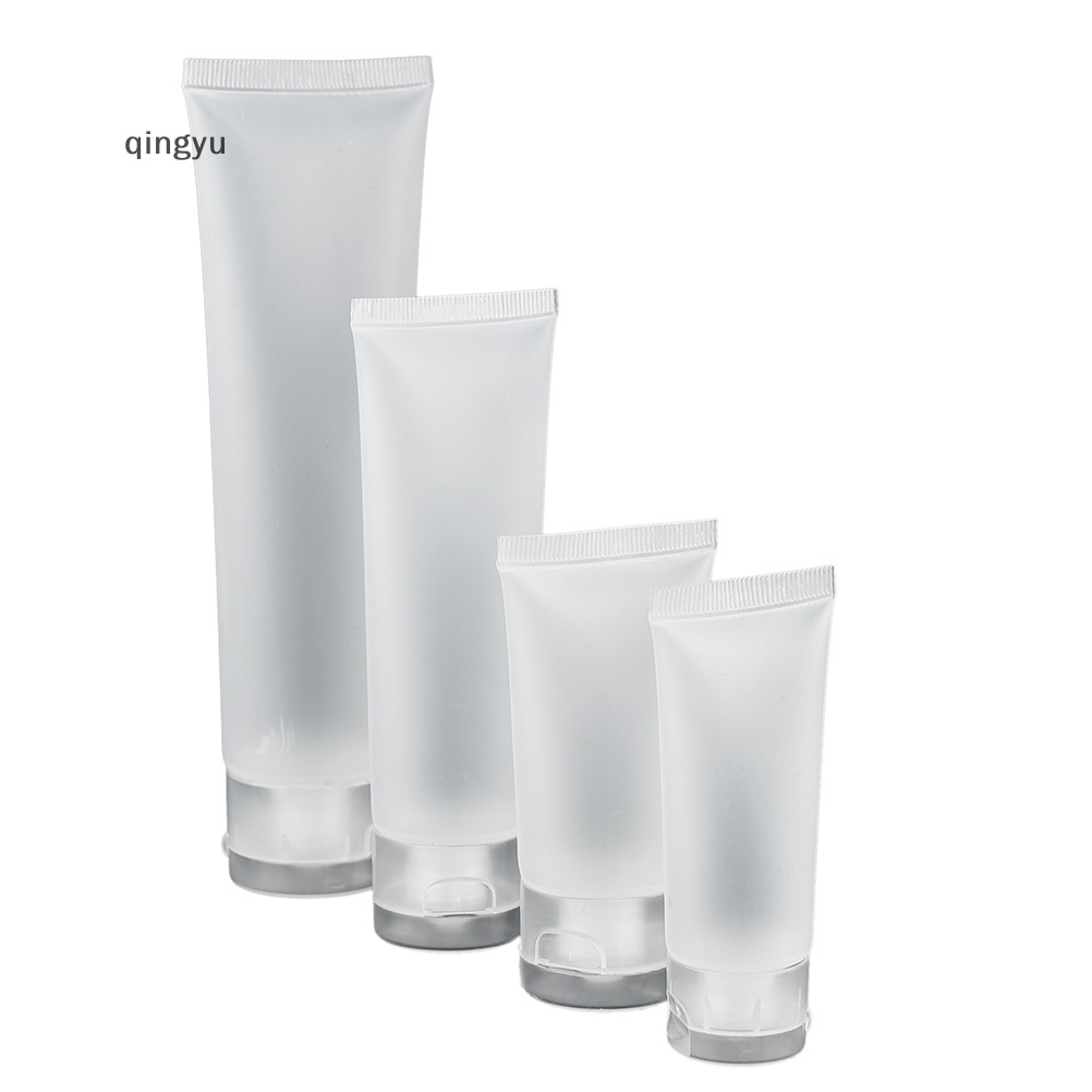 Bộ 5 Tuýp Rỗng Trong Suốt Đựng Mỹ Phẩm 20 / 30 / 50 / 100ml Tuýp Rỗng Đựng Mỹ Phẩm / Kem Dưỡng Tiện Dụng Khi Đi Du Lịch Lọ Rỗng Đựng Mỹ Phẩm Dung Tích 20 / 30 / 50 / 100ml Tiện Dụng Khi Đi Du Lịch