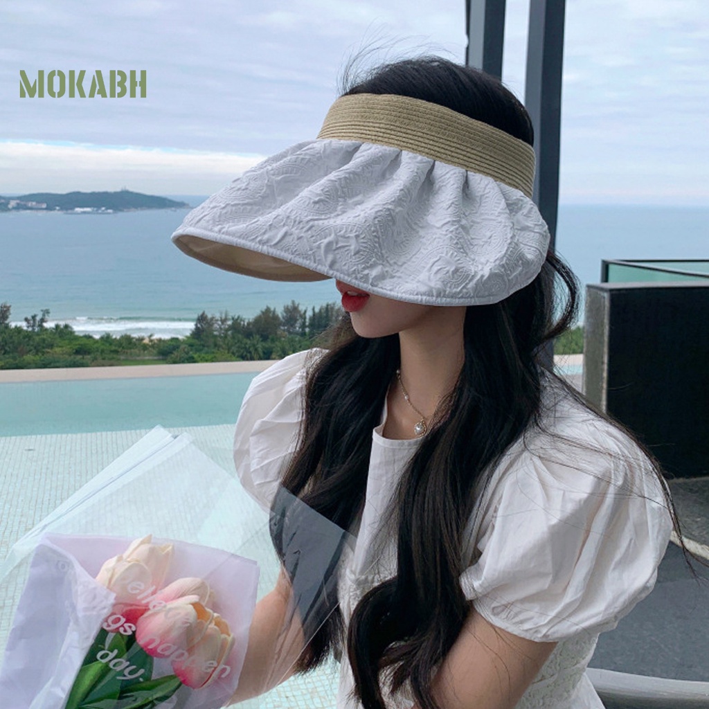 Nón Lưỡi Trai Nửa Đầu Chống Tia UV Thời Trang Mùa Hè Cho Nữ