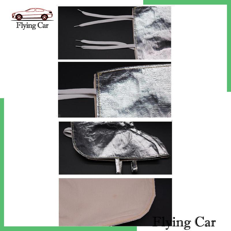 Set 2 Tạp Dề Lá Nhôm Bảo Vệ Chân Dùng Trong Phòng Thí Nghiệm / Cá