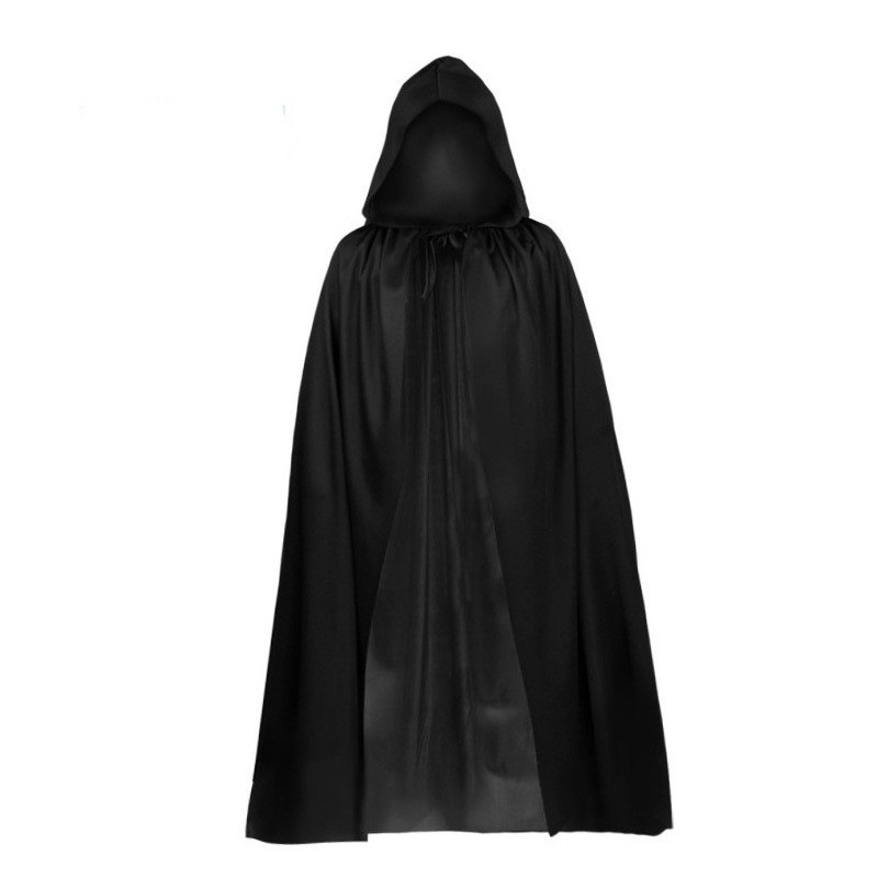 Áo Choàng Đen Hoá Trang Halloween