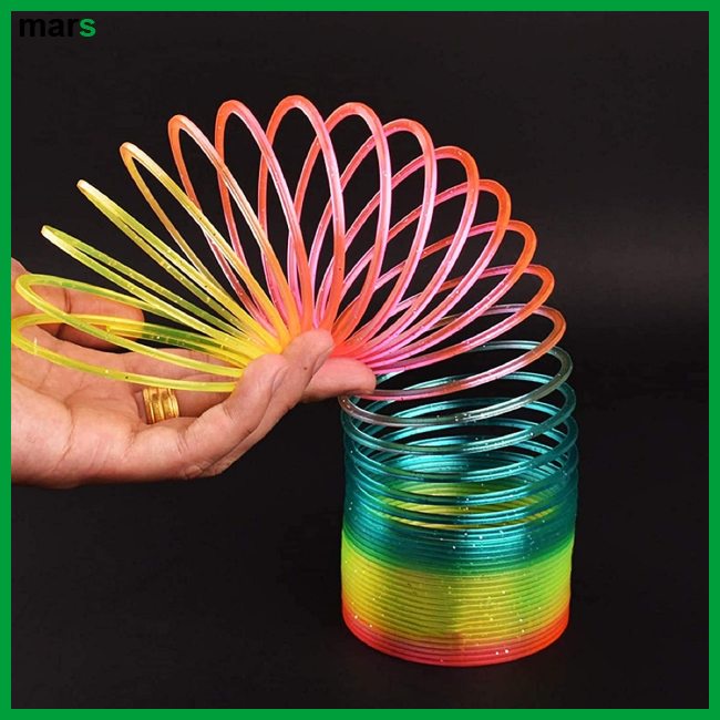 Vòng Lò Xo Ma Thuật Đầy Màu Sắc Phù Hợp Với Bé Trai Và Bé Gái Tập Hợp Cho Mùa Xuân