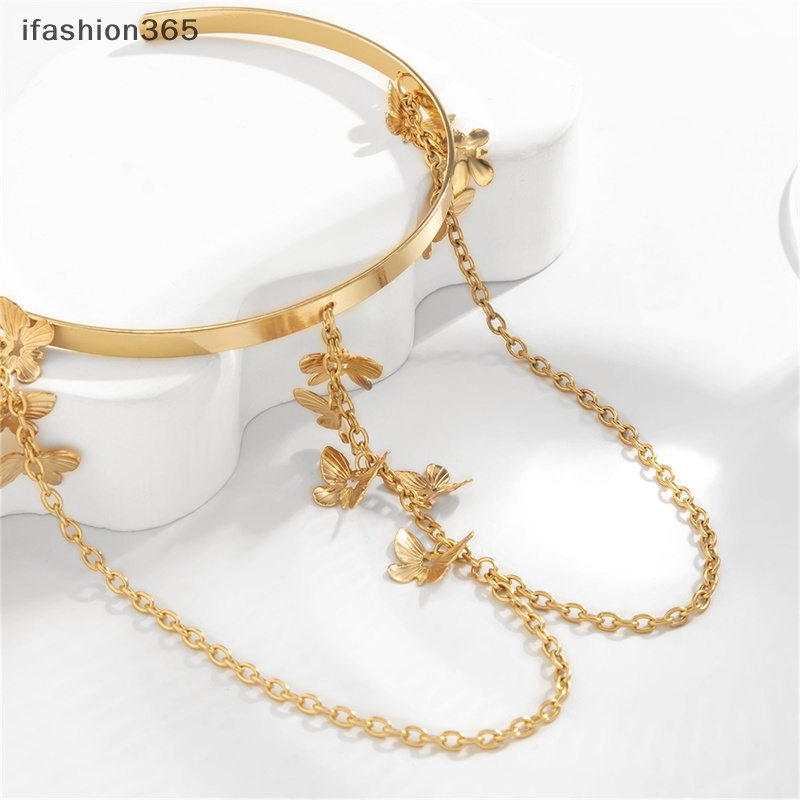 Vòng Đeo Cánh Tay Bằng Kim Loại Phong Cách Bohemian Thời Trang Cho Nữ ifashion365