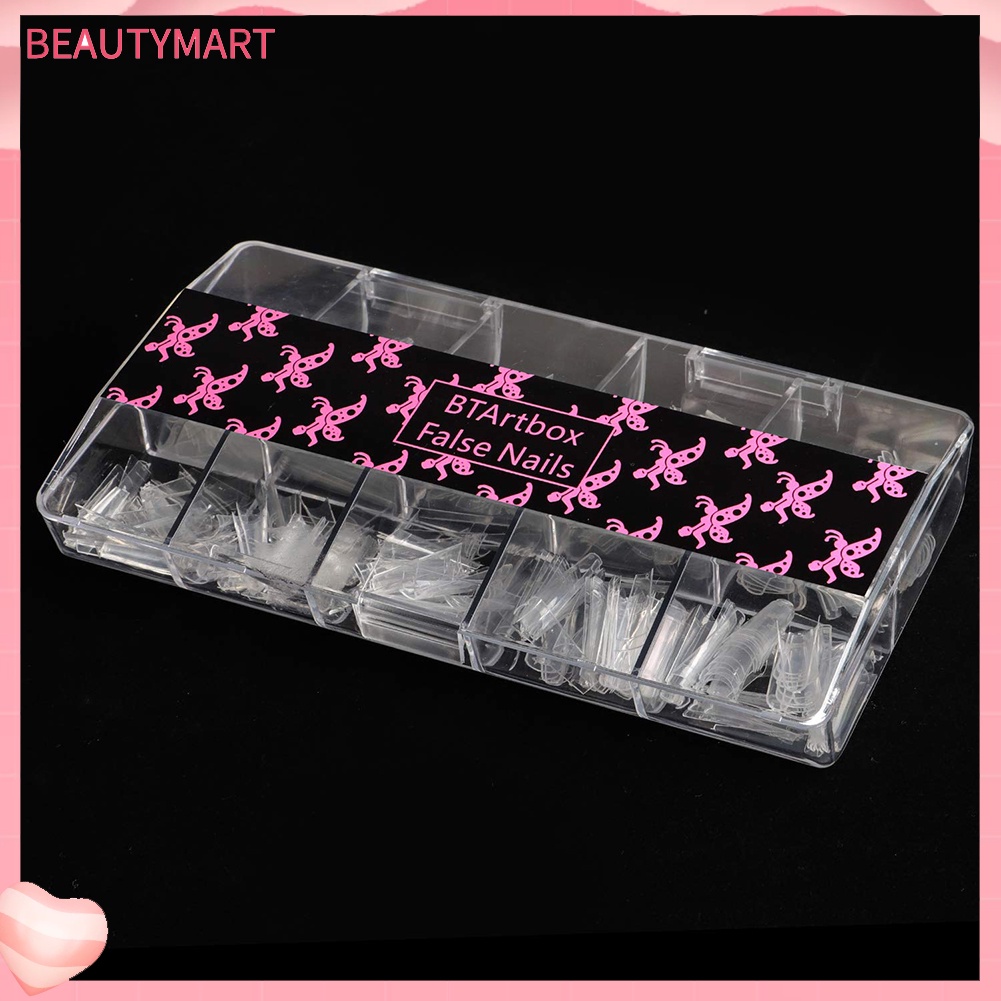 Bộ 500 Móng Tay Giả Trong Suốt Nhiều Kích Cỡ Cho Nữ
