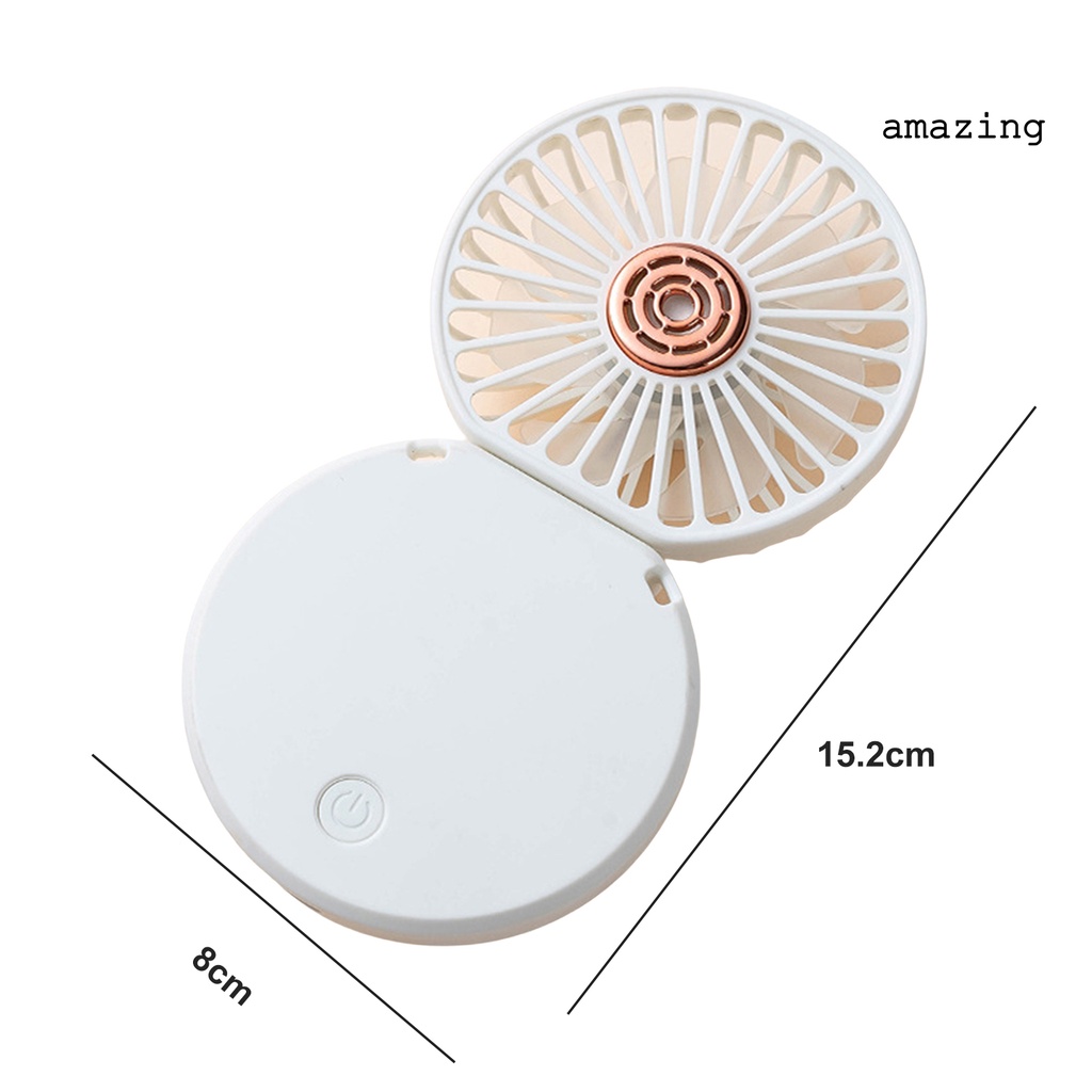 1 Bộ Quạt USB Xếp 180 Độ 3 Bánh Răng Làm Mát 3 Trong 1 Để Bàn Có Thể Điều Chỉnh