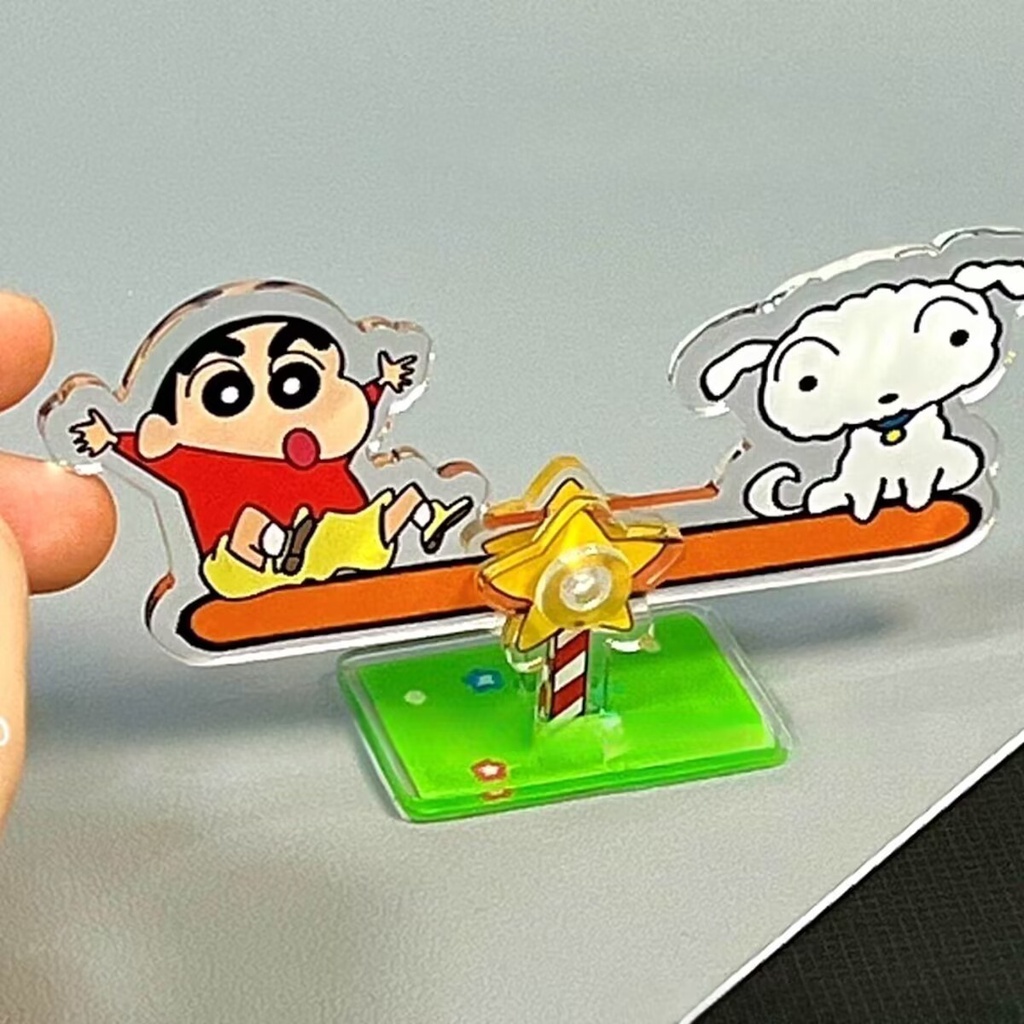 Nhân Vật Phim crayon shin chan Bằng acrylic Để Bàn Trang Trí Dễ Thương
