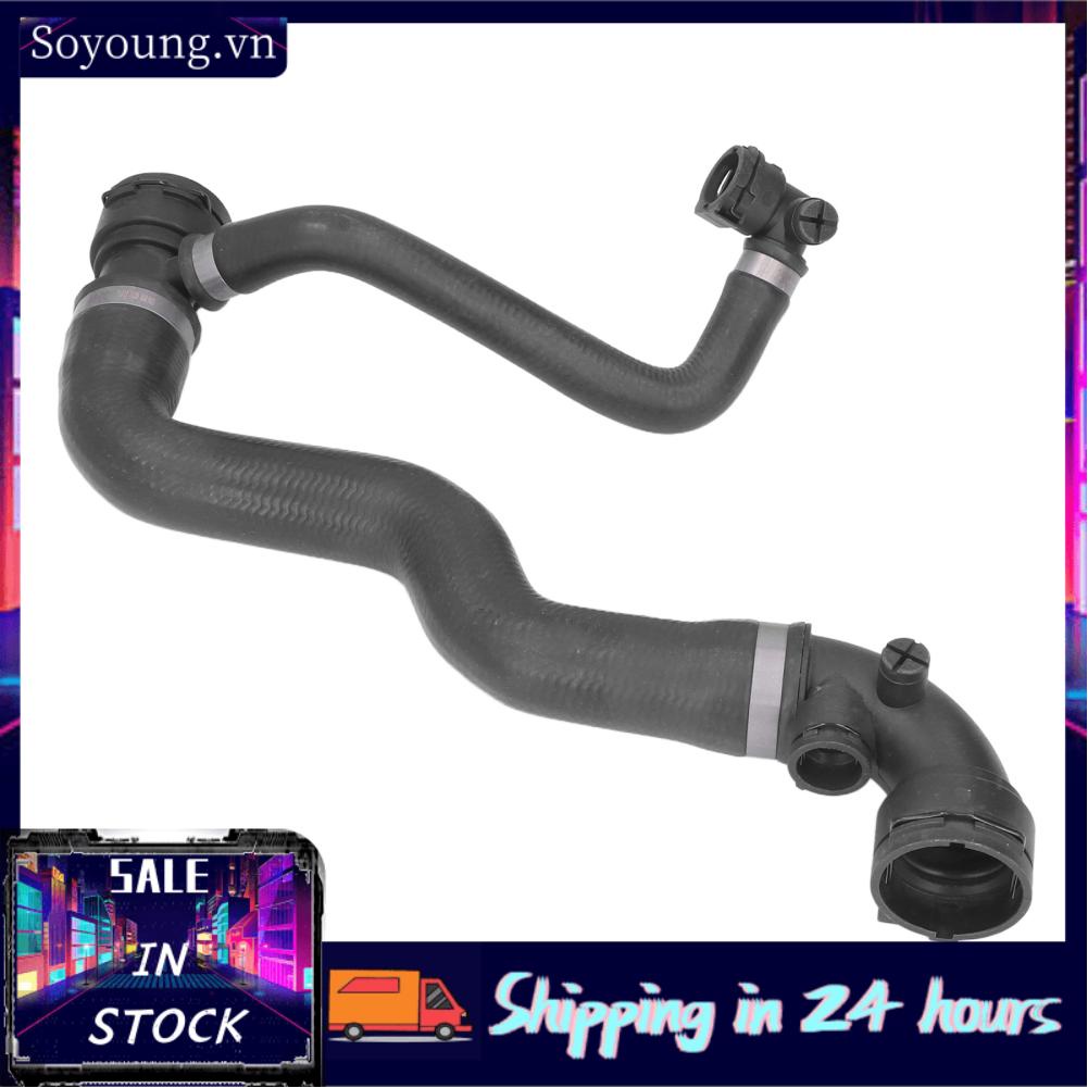Soyoung Top Coolant Tube 17127520668  Black ABS Upper Radiator Hose for Car