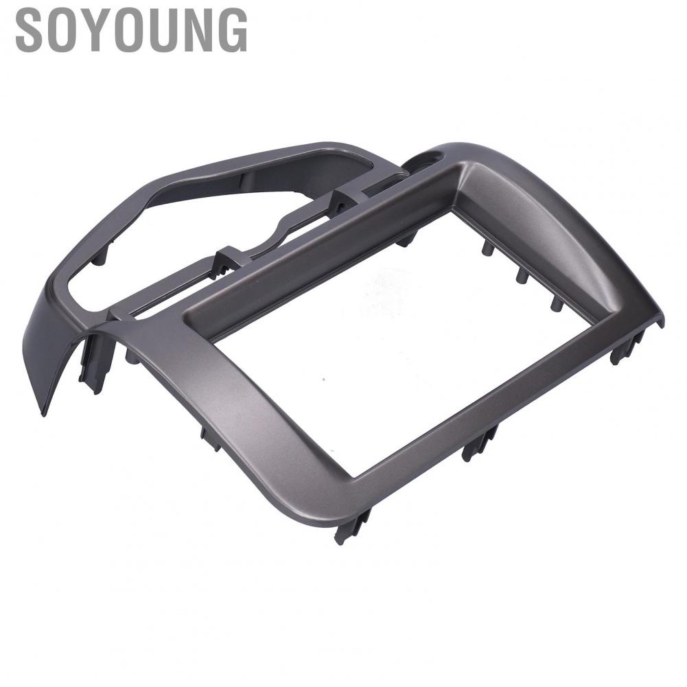 Soyoung 2Din Stereo  Fascia DVD Audio Panel Frame for Honda Fit/Jazz/City 2002-2008 Auto AC RHD