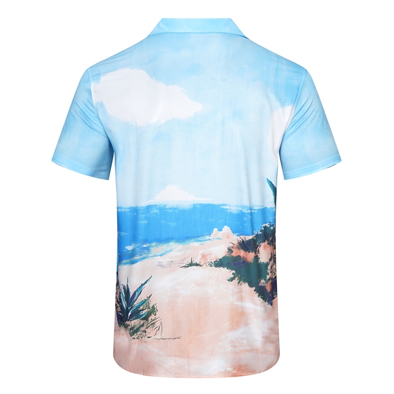 Z Áo Sơ Mi Ngắn Tay In Họa Tiết Cổ Điển Thời Trang Mùa Xuân Cá Tính z-a88r-a &amp; -