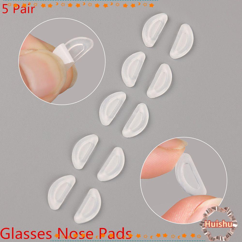 Set 5 Cặp Đệm Mũi Chống Trượt Thoải Mái Cho Mắt Kính
