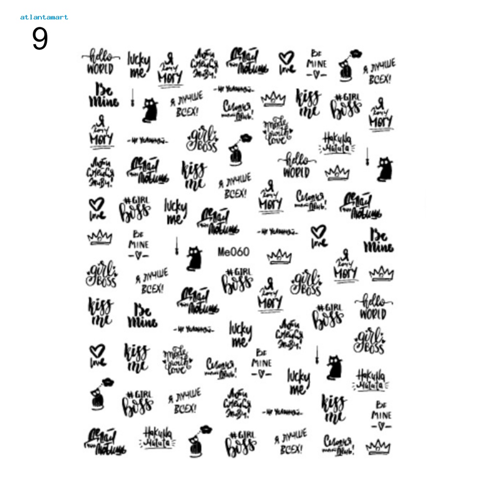 Túi Đựng Đồ Dùng Cao Cấp Tiện Dụng| Sticker Dán Móng Hiệu Ứng 3D Lãng Mạn Không Phai Màu