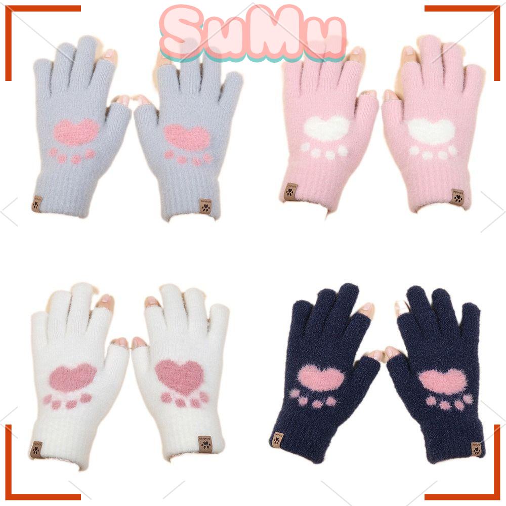Đôi Găng Tay Giữ Ấm Mùa Đông Có Thể Giặt Lại Dành Cho Nữ