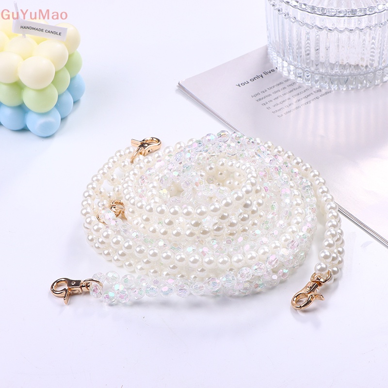 [cxGUYU] Túi Xách Dây Xích Mở Rộng Phối Ngọc Trai Thanh Lịch Kiểu Pháp PRTA