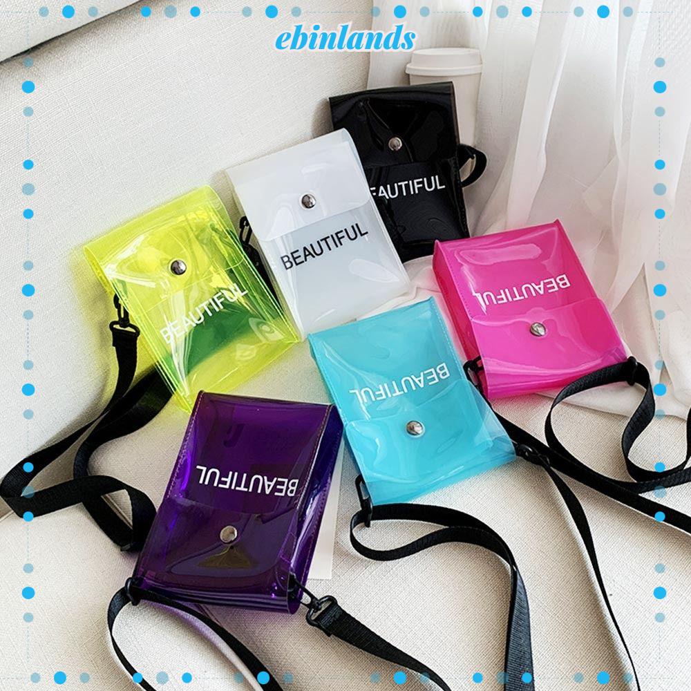 EBINLANDS Túi Đeo Chéo Màu Sắc Xinh Xắn Cho Nữ