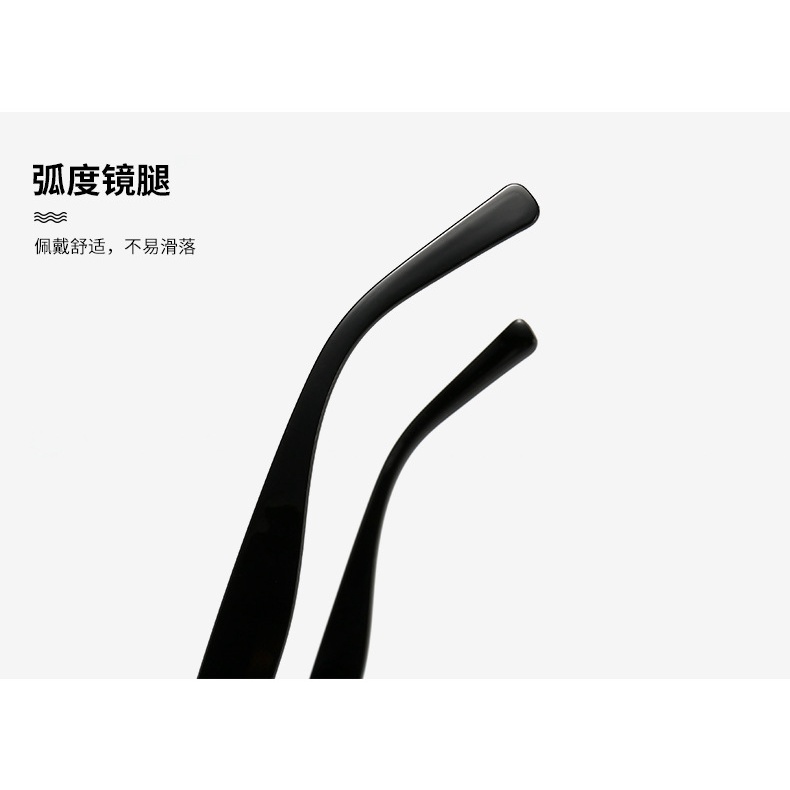 Kính Mát Gọng Vuông Tròn Y2K Thời Trang Mới Cho Nam Và Nữ