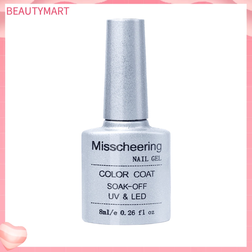 Sơn Móng Tay Dạng Gel 8ml Nhanh Khô Sắc Tố Cao Màu Sắc Tươi Sáng Tự Nhiên