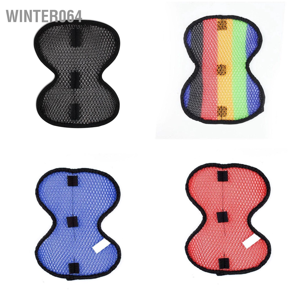 Winter064 Mũ Bảo Hiểm Xe Máy Miếng Lót Lưới Thoáng Khí 3D Chống Nhiệt Đệm Cách Nam Nữ