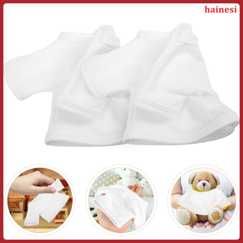 Set 2 Áo Tay Ngắn Màu Trắng Thời Trang Mùa Hè Xinh Xắn Cho Bé Gái