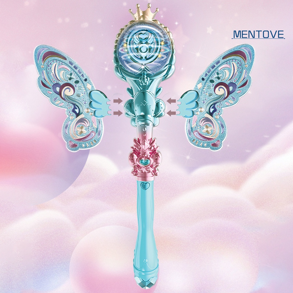 Cây Đũa Phép Bằng Nhựa Có Công Tắc Dành Cho Bé Gái