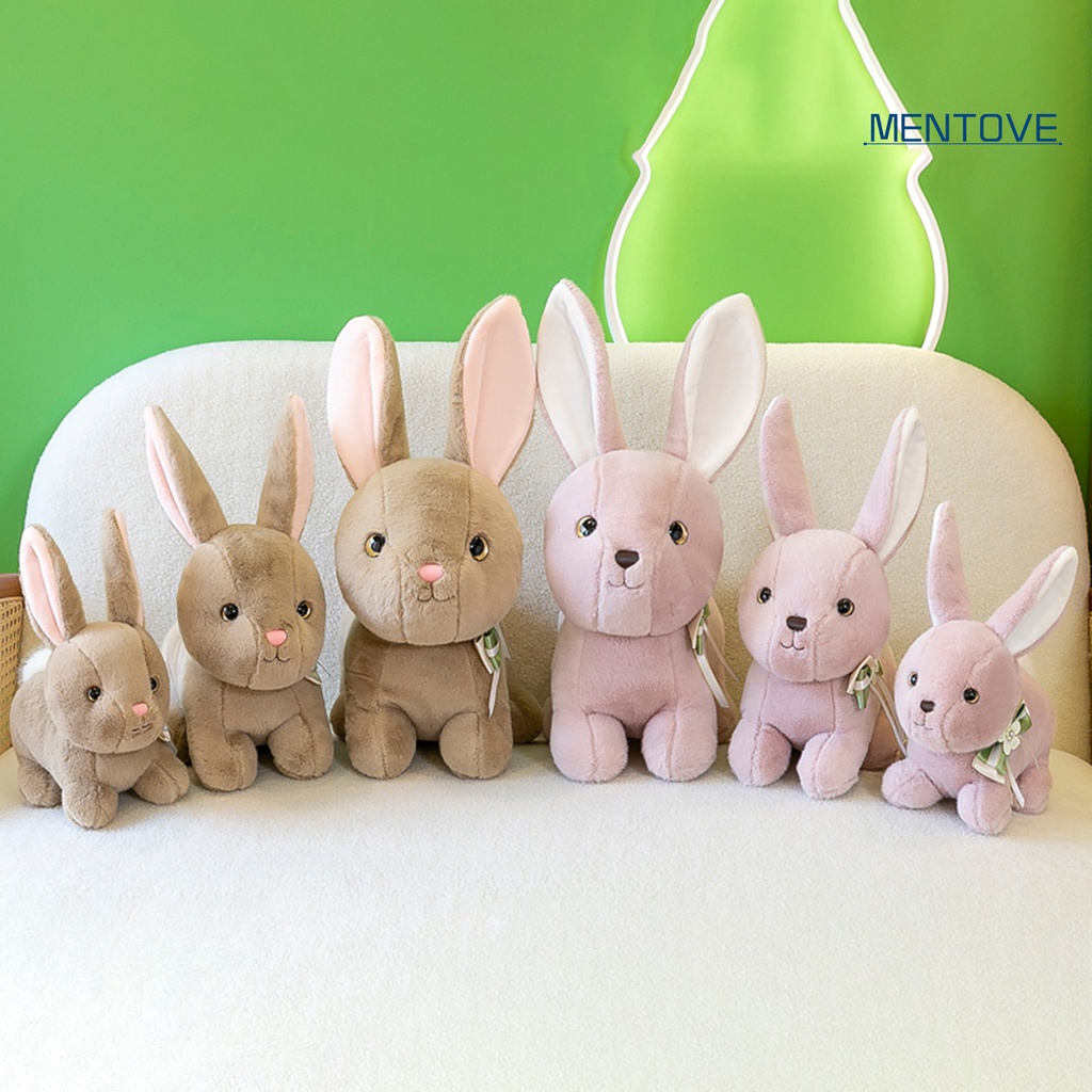 Thỏ Nhồi Bông 3D Trang Trí 23 / 30 / 40cm
