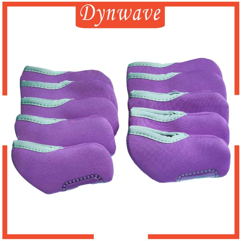 Set 10 Vỏ Bọc Đầu Gậy Đánh Golf Bằng Cao Su Tổng Hợp Neoprene