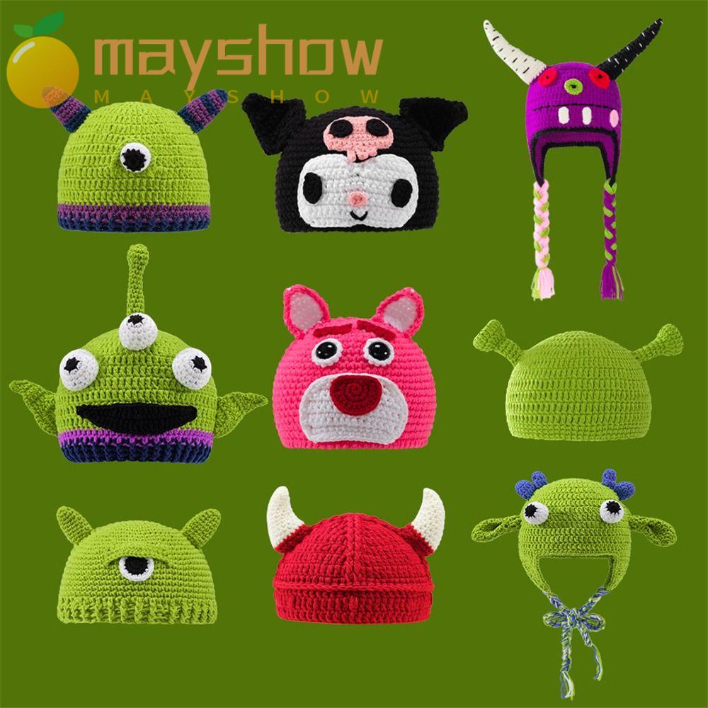 Mũ Dệt Kim Hóa Trang Nhân Vật Shrek Hoạt Hình Dành Cho Người Lớn Và Trẻ Em