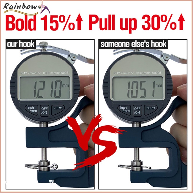 Móc Câu Cá Bằng Thép Carbon Cao Cấp Nhiều Kích Cỡ Tiện Dụng