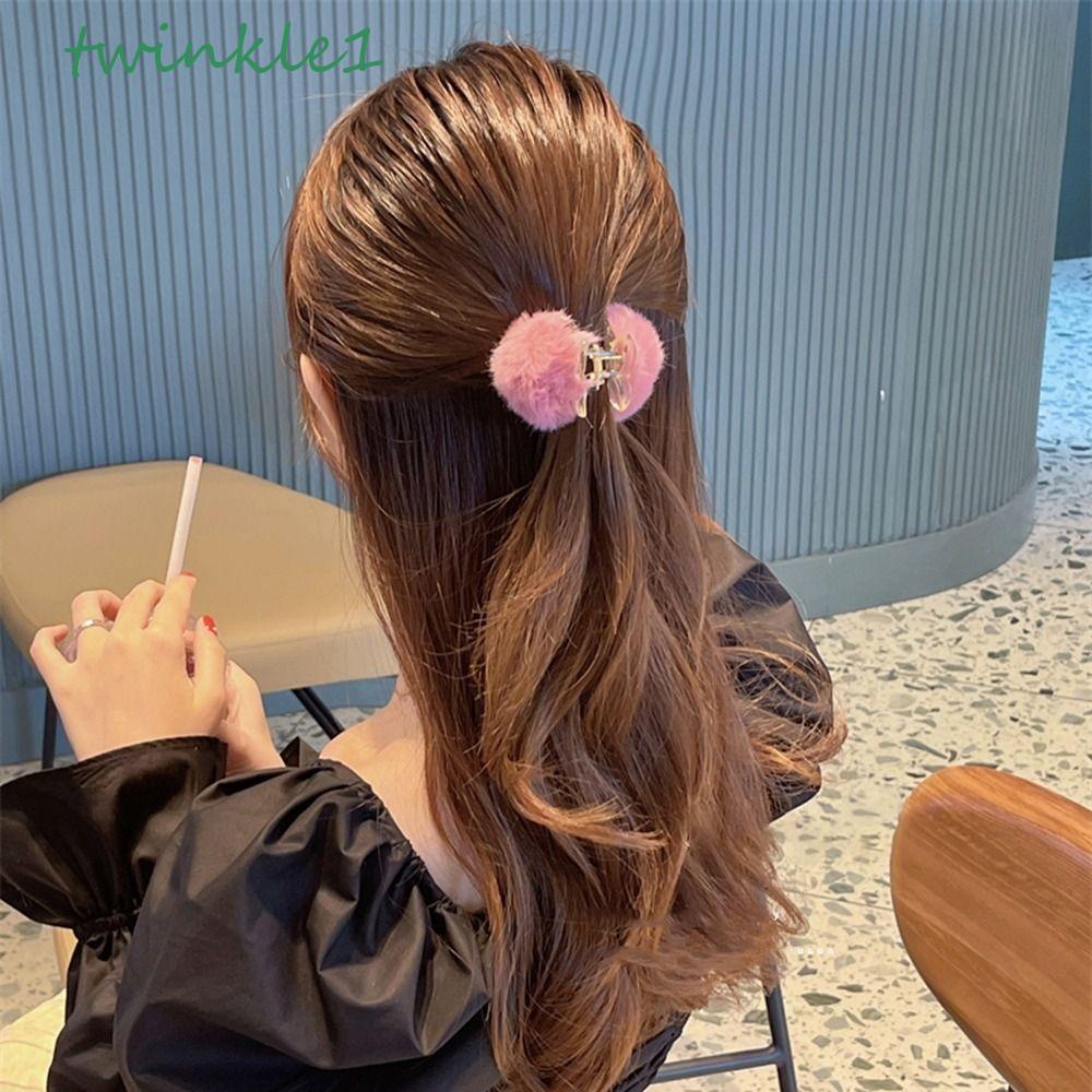 Kẹp Tóc Đuôi Ngựa Mini Họa Tiết Da Báo Lấp Lánh Thời Trang Thu Đông Dễ Thương