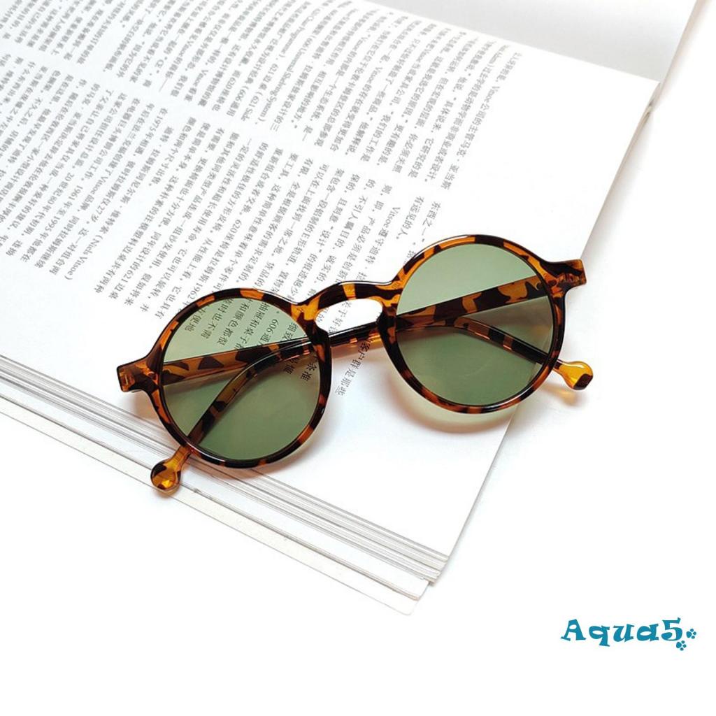 Kính Mát Tròn Chống Tia UV Thời Trang Mùa Hè Cho Bé