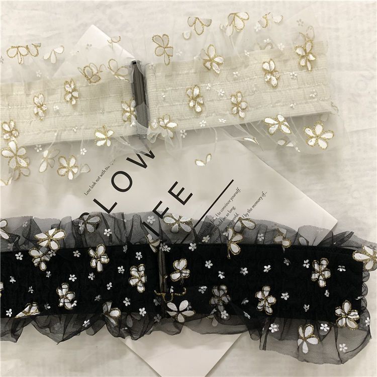 Thắt Lưng Phối Ren Co Giãn Thời Trang Dành Cho Nữ