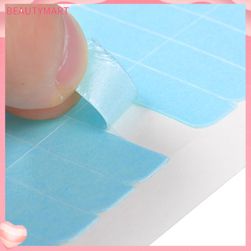 Bộ 5 Tấm 60 Miếng Dán Tóc Giả Mềm Mại Thoáng Khí Không Để Lại Dấu Vết