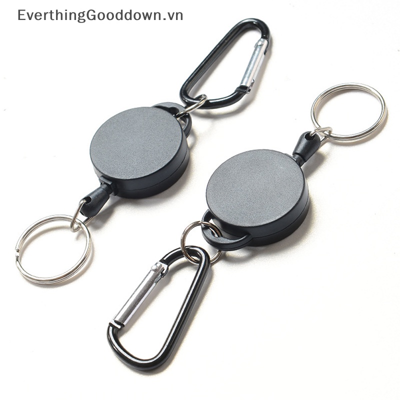 Everthinggooddown 2023 Móc Khóa Dây Thép Resilience Co Giãn Có Chuông Báo Động vn